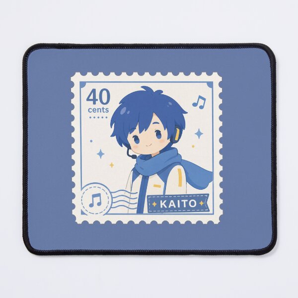 Item preview, kaito vocaloid postage stamp designed and sold by lilypadblue.