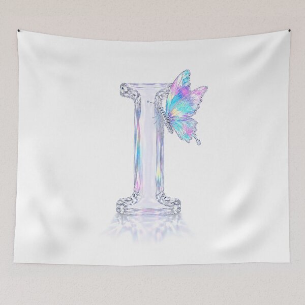 Item preview, Prismwing Crystal Grace Letter I designed and sold by BlissBlvdShop.