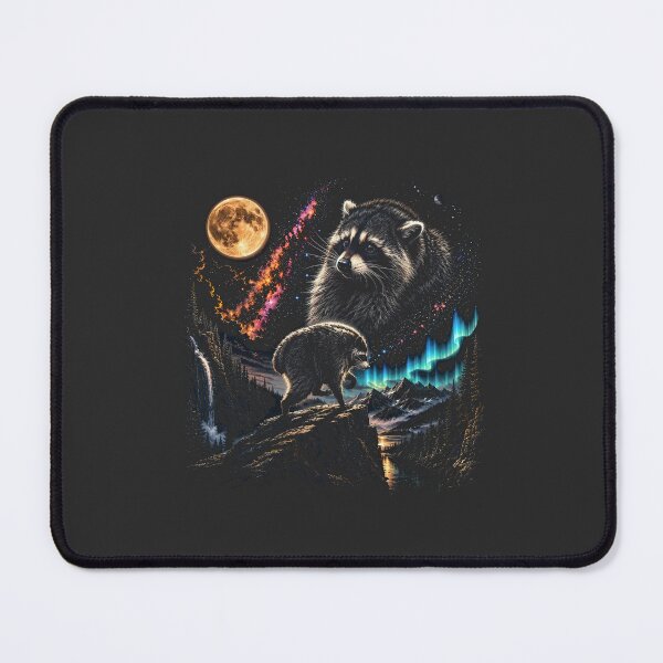 Item preview, Jimothy Raccoon howling at the moon designed and sold by oliviamaer.