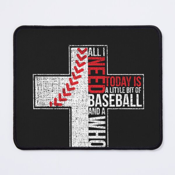 Item preview, All I Need is Baseball & Jesus Christian Cross Faith_2 designed and sold by CriseldaBruning.
