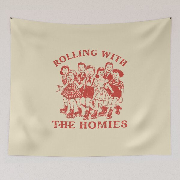 Item preview, Clueless Movie Rolling With The Homies 90s Cult Classic Graphic designed and sold by RahniNM.