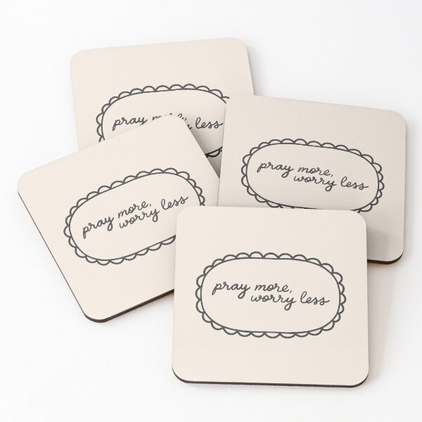 Item preview, Pray More Worry Less: Boho Minimalistic Christian Bible Study Decor designed and sold by oneofthesedayys.