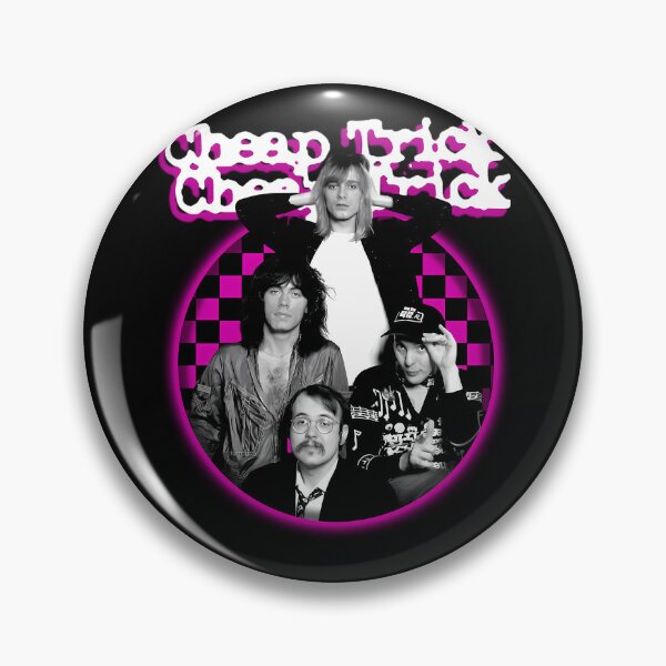 Item preview, Four Member Musician Group Pink Neon Circle Checkerboard Live Tour designed and sold by Lifeshop1.