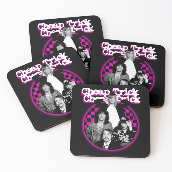 Item preview, Four Member Musician Group Pink Neon Circle Checkerboard Live Tour designed and sold by Lifeshop1.