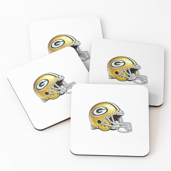Item preview, Green Bay Packers NFL Helmet Logo Drawing designed and sold by Luke Foran Sports Art.