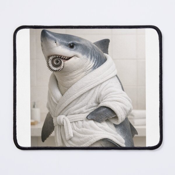 Item preview, Relaxing Bathrobe Helicoprion designed and sold by Sillytoe.