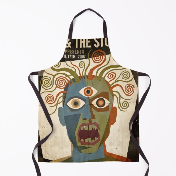 Item preview, Vintage Rock Concert Poster – Psychedelic Screaming Face Art designed and sold by vaerk.