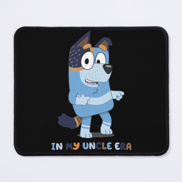 Item preview, In My Uncle Era Blue Dog Cartoon designed and sold by TijanaARTSt88.