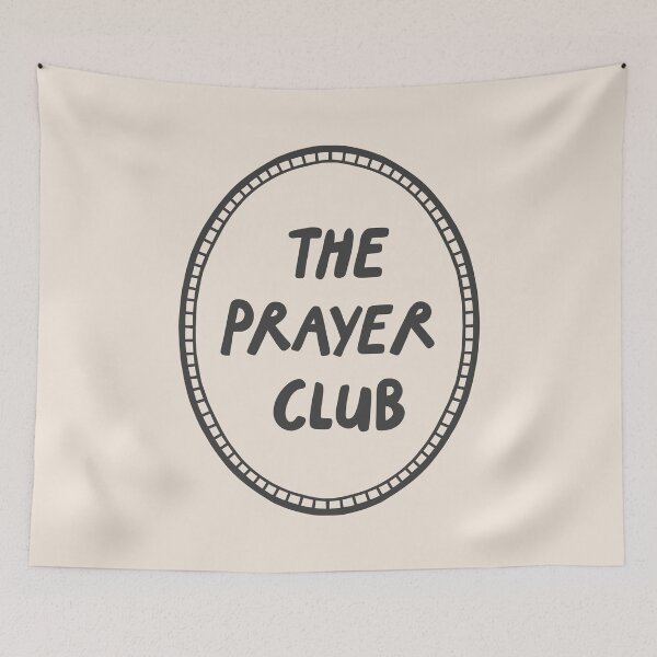 Item preview, The Prayer Club: Minimalistic Christian Bible Study Art designed and sold by oneofthesedayys.