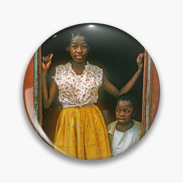 Item preview, St. Croix, Virgin Islands, 1960, Children in an Old Clapboard House Doorway  designed and sold by AMacGPhilly.