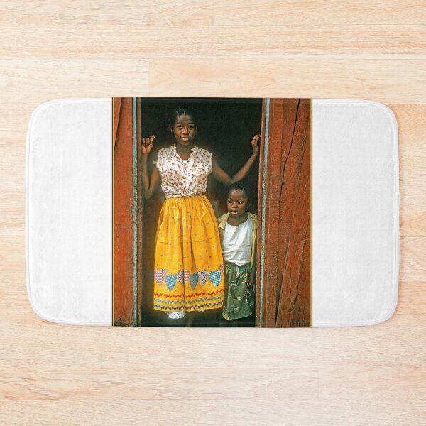 Item preview, St. Croix, Virgin Islands, 1960, Children in an Old Clapboard House Doorway  designed and sold by AMacGPhilly.