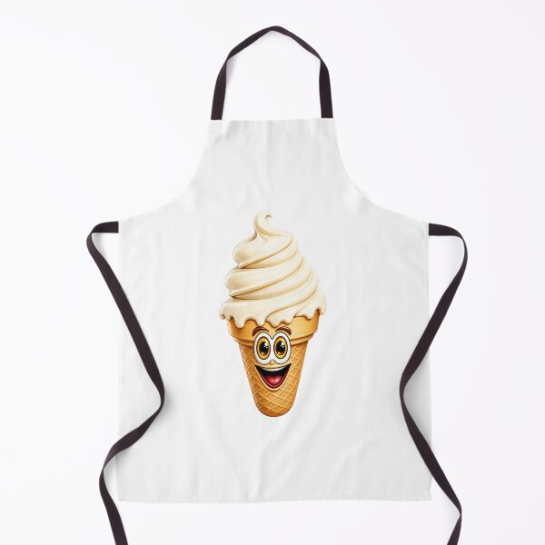 Item preview, Vanilla Ice Cream Cone Cartoon designed and sold by Scott Hayes.