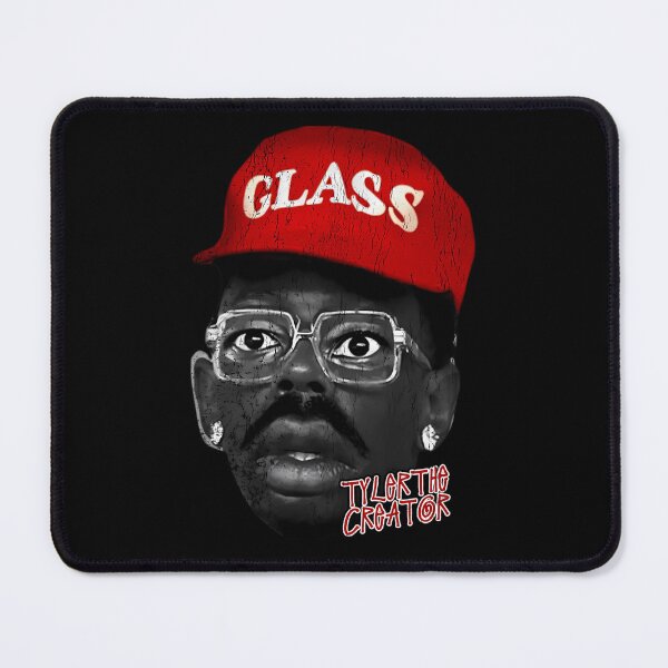 Item preview, Rapper Portrait Red Cap Glasses Distress Texture Live Tour designed and sold by Lifeshop1.