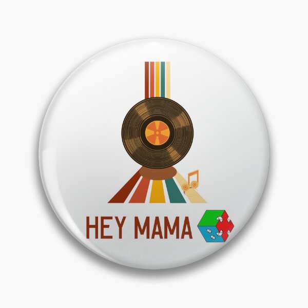 Item preview, EXO CBX Hey Mama Retro 70s Disco Funk Vinyl Record Graphic designed and sold by Gameshalah's Designs Hub.