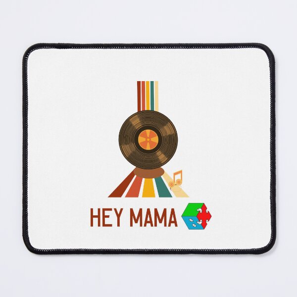 Item preview, EXO CBX Hey Mama Retro 70s Disco Funk Vinyl Record Graphic designed and sold by Gameshalah's Designs Hub.