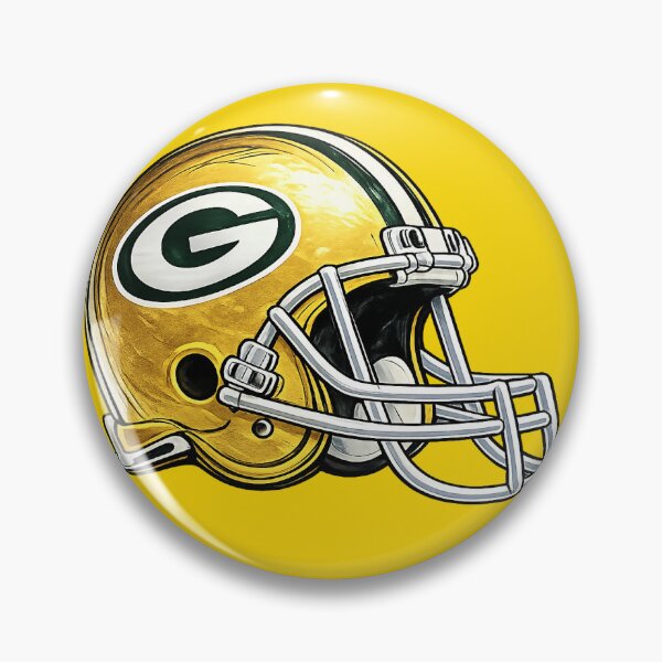 Item preview, Green Bay Packers NFL Helmet Logo Drawing designed and sold by Luke Foran Sports Art.