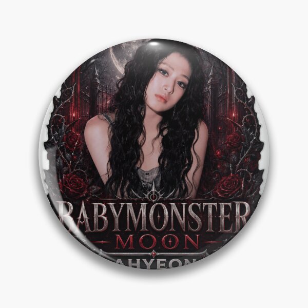 Item preview, BABYMONSTER Ahyeon Vampire Ace Blood Moon Artwork designed and sold by Valereekmerch.