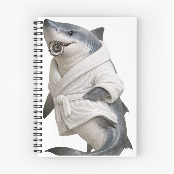 Item preview, Comfy Bathrobe Helicoprion designed and sold by Sillytoe.
