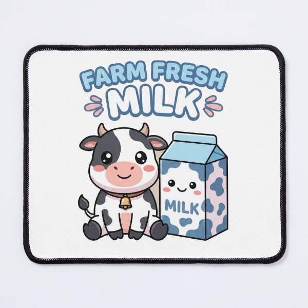 Item preview, Cute Farm Fresh Milk Kawaii Cow designed and sold by morning sun.