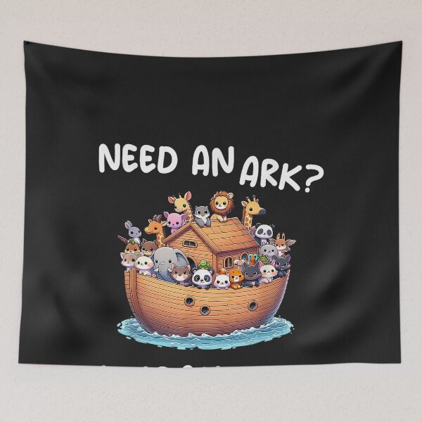 Item preview, Anime Need an Ark I Noah Guy Christian Funny Gifts Animal designed and sold by CriseldaBruning.