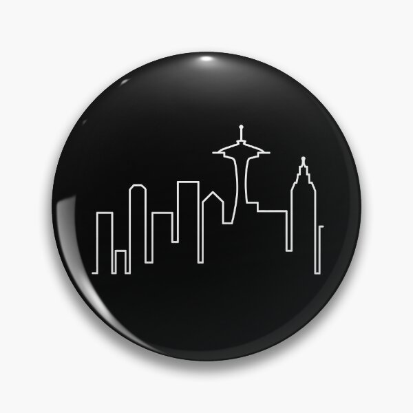 Item preview, Seattle Skyline designed and sold by NoThoughtsCat.