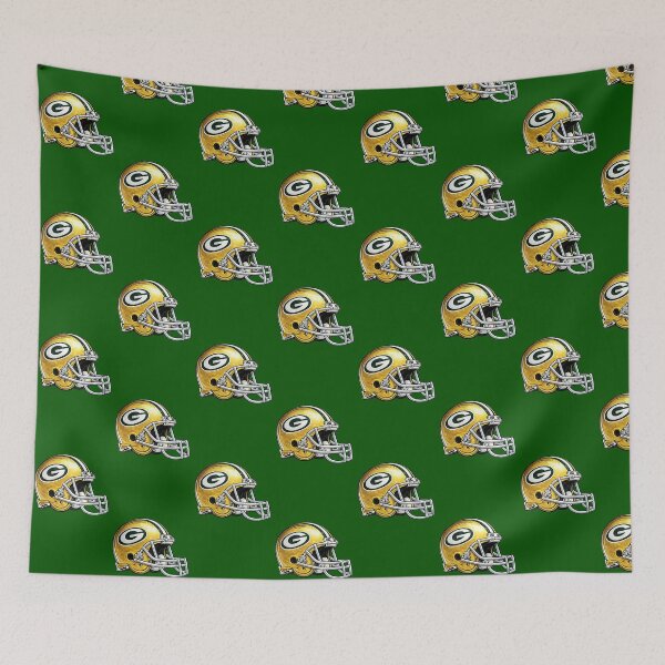 Item preview, Green Bay Packers NFL Helmet Logo Drawing designed and sold by Luke Foran Sports Art.