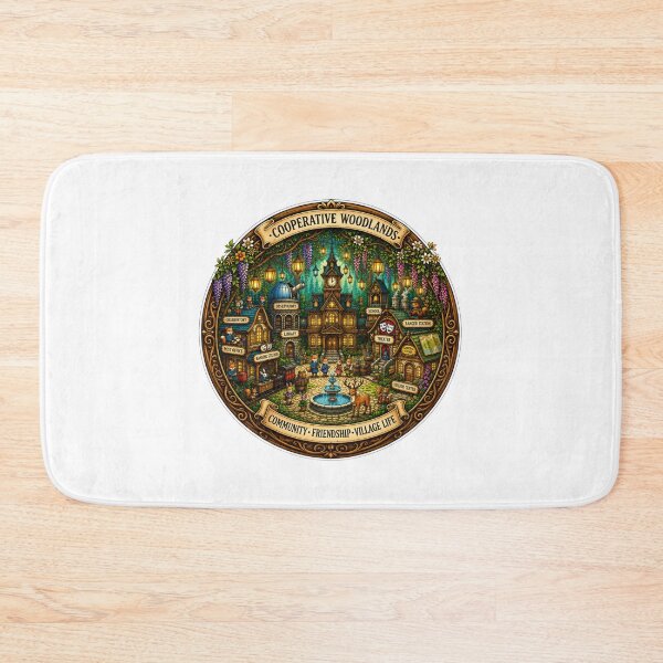 Item preview, Cooperative Woodlands | Fantasy Woodland Village | Cozy Storybook Community | Enchanted Animal Town | Cottagecore Village Life | Whimsical Forest Kingdom designed and sold by MrDev.