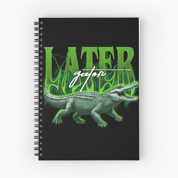 Item preview, Alligator With Green Flame designed and sold by ZoneCoDesigns.