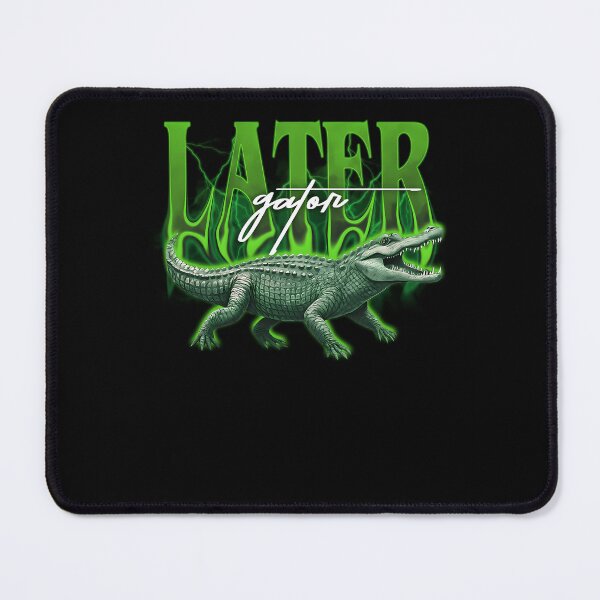 Item preview, Alligator With Green Flame designed and sold by ZoneCoDesigns.