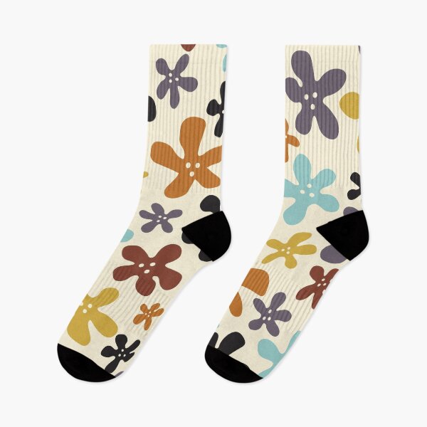 Item preview, Trippy Retro Flowers Burnt designed and sold by jehb.creative.