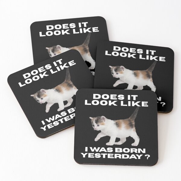 Item preview, Cute Silly Kitten Meme designed and sold by PawliticalDesigns .