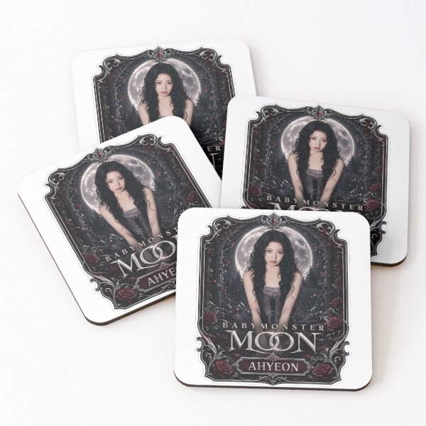 Item preview, Majestic Ahyeon BABYMONSTER Vampire Moon Graphic Design designed and sold by Valereekmerch.