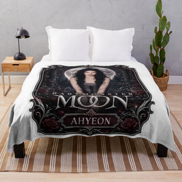 Item preview, Majestic Ahyeon BABYMONSTER Vampire Moon Graphic Design designed and sold by Valereekmerch.