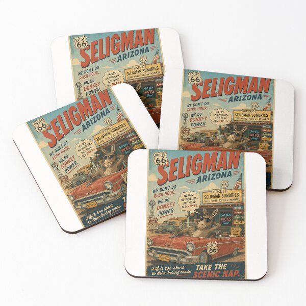 Item preview, Historic Route 66 Seligman Arizona Mother Road Destination designed and sold by Places On Earth.