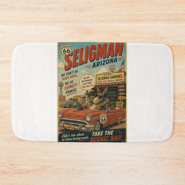 Item preview, Historic Route 66 Seligman Arizona Mother Road Destination designed and sold by Places On Earth.