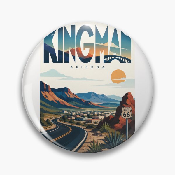 Item preview, Kingman Arizona Route 66 Desert Highway Through Mohave County designed and sold by Places On Earth.