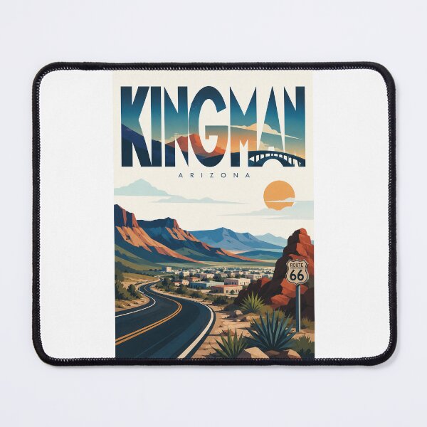 Item preview, Kingman Arizona Route 66 Desert Highway Through Mohave County designed and sold by Places On Earth.