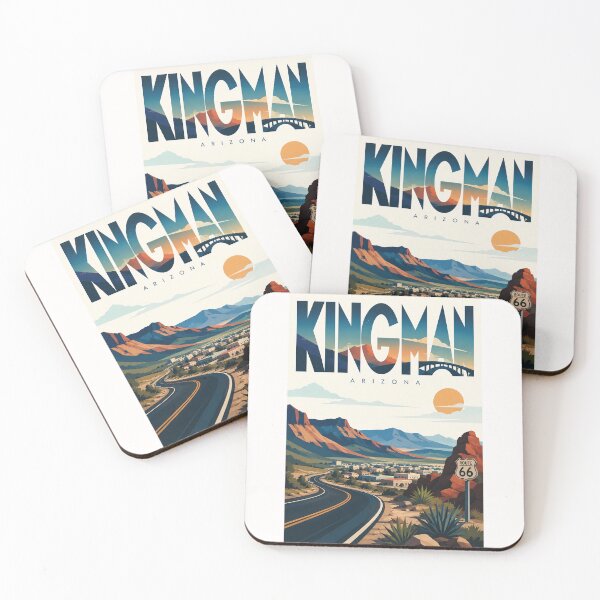 Item preview, Kingman Arizona Route 66 Desert Highway Through Mohave County designed and sold by Places On Earth.