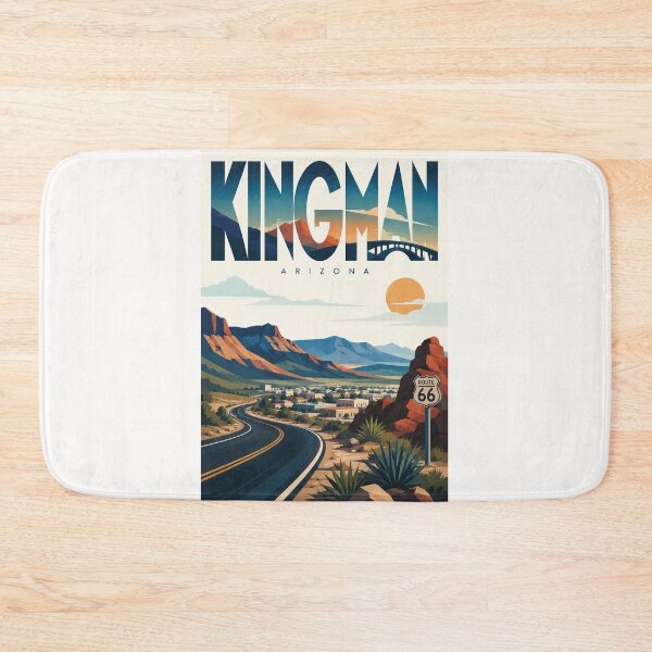 Item preview, Kingman Arizona Route 66 Desert Highway Through Mohave County designed and sold by Places On Earth.