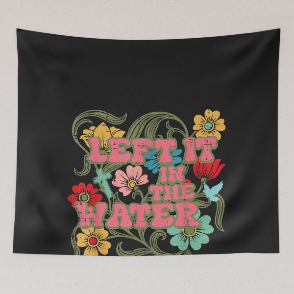 Item preview, Baptism I Left It in The Water Flowers Women Girls Kids designed and sold by CriseldaBruning.
