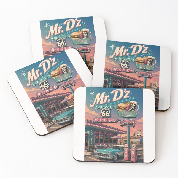 Item preview, Mr D'z Route 66 Diner Kingman Arizona Roadside Classic designed and sold by Places On Earth.