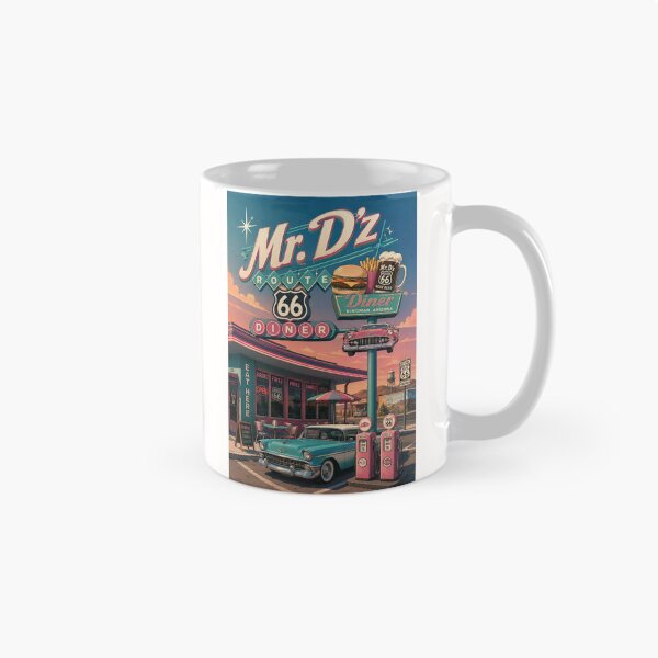 Item preview, Mr D'z Route 66 Diner Kingman Arizona Roadside Classic designed and sold by Places On Earth.