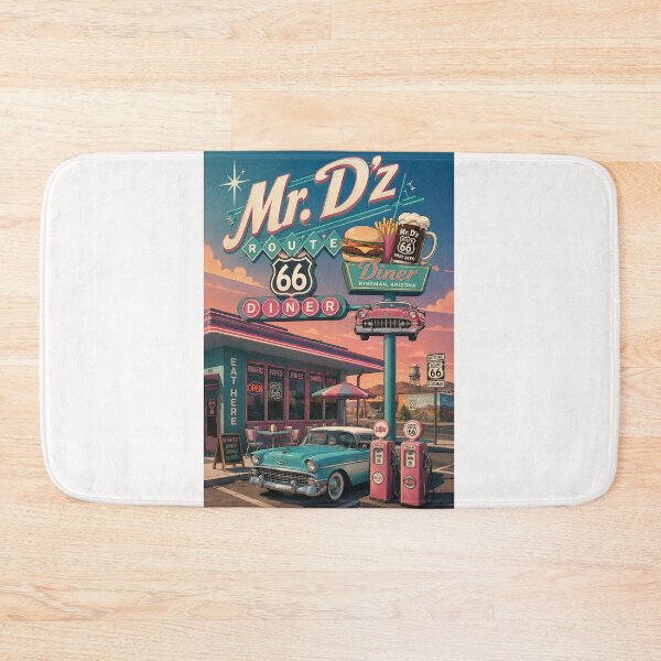 Item preview, Mr D'z Route 66 Diner Kingman Arizona Roadside Classic designed and sold by Places On Earth.