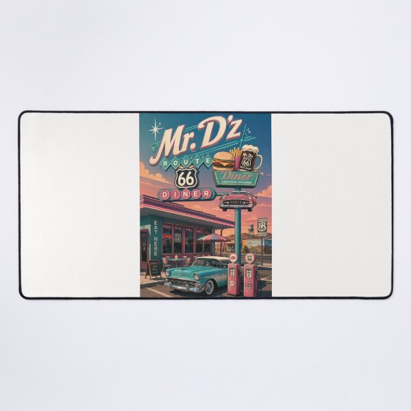 Item preview, Mr D'z Route 66 Diner Kingman Arizona Roadside Classic designed and sold by Places On Earth.