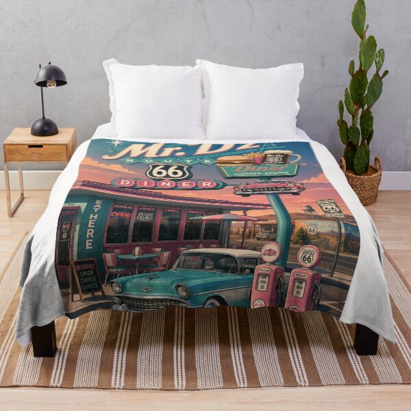 Item preview, Mr D'z Route 66 Diner Kingman Arizona Roadside Classic designed and sold by Places On Earth.