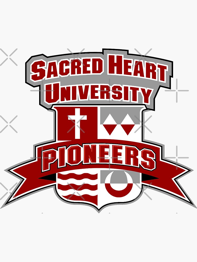 "Sacred Heart University Emblem Logo" Sticker for Sale by jillhenriques