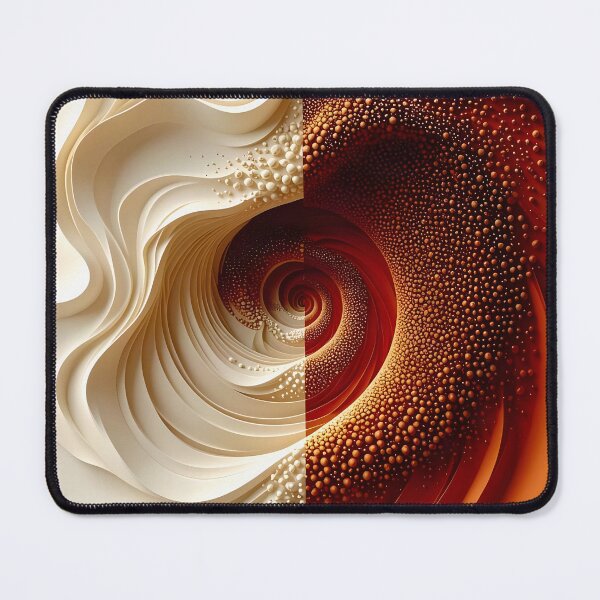 Item preview, Swirling Waves in Contrasting Colors designed and sold by Vicky Brago-Mitchell®.