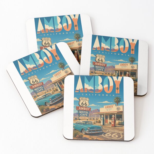 Item preview, Amboy California Historic Route 66 Roy's Motel and Mojave Desert Landmark designed and sold by Places On Earth.