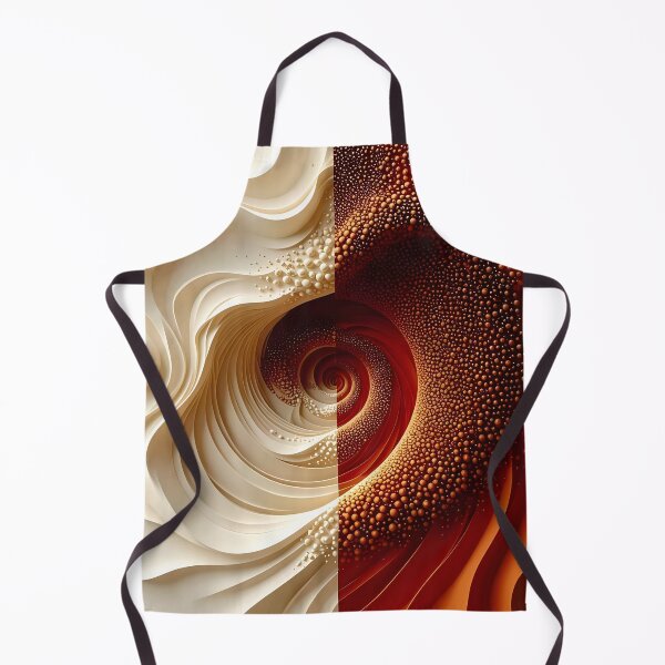 Item preview, Swirling Waves in Contrasting Colors designed and sold by Vicky Brago-Mitchell®.