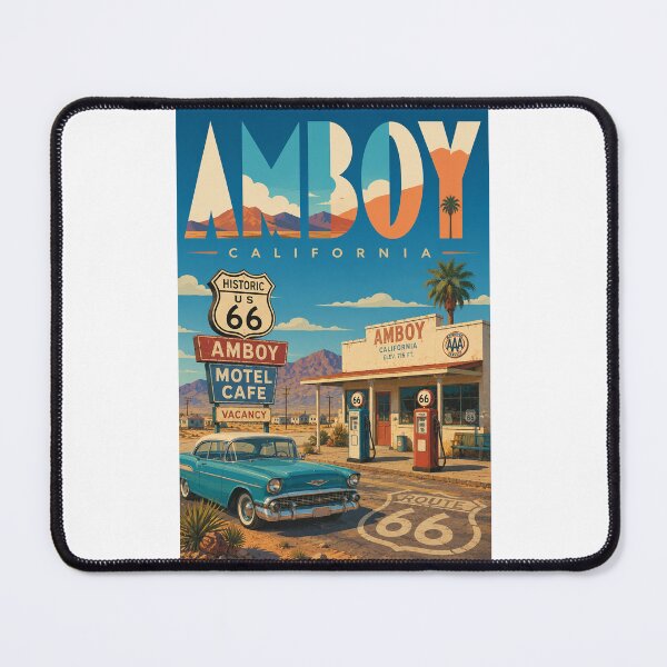 Item preview, Amboy California Historic Route 66 Roy's Motel and Mojave Desert Landmark designed and sold by Places On Earth.
